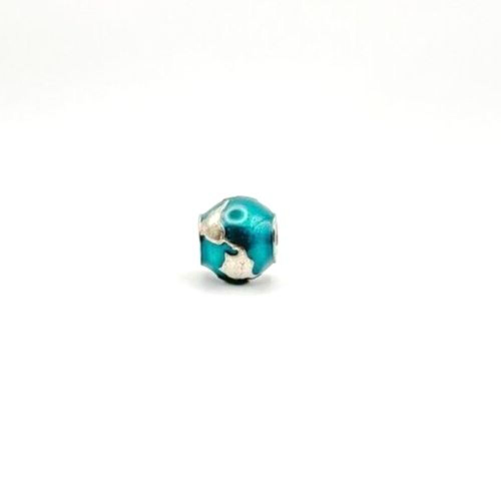 Chamilia Around the world Silver Green Bead Charm